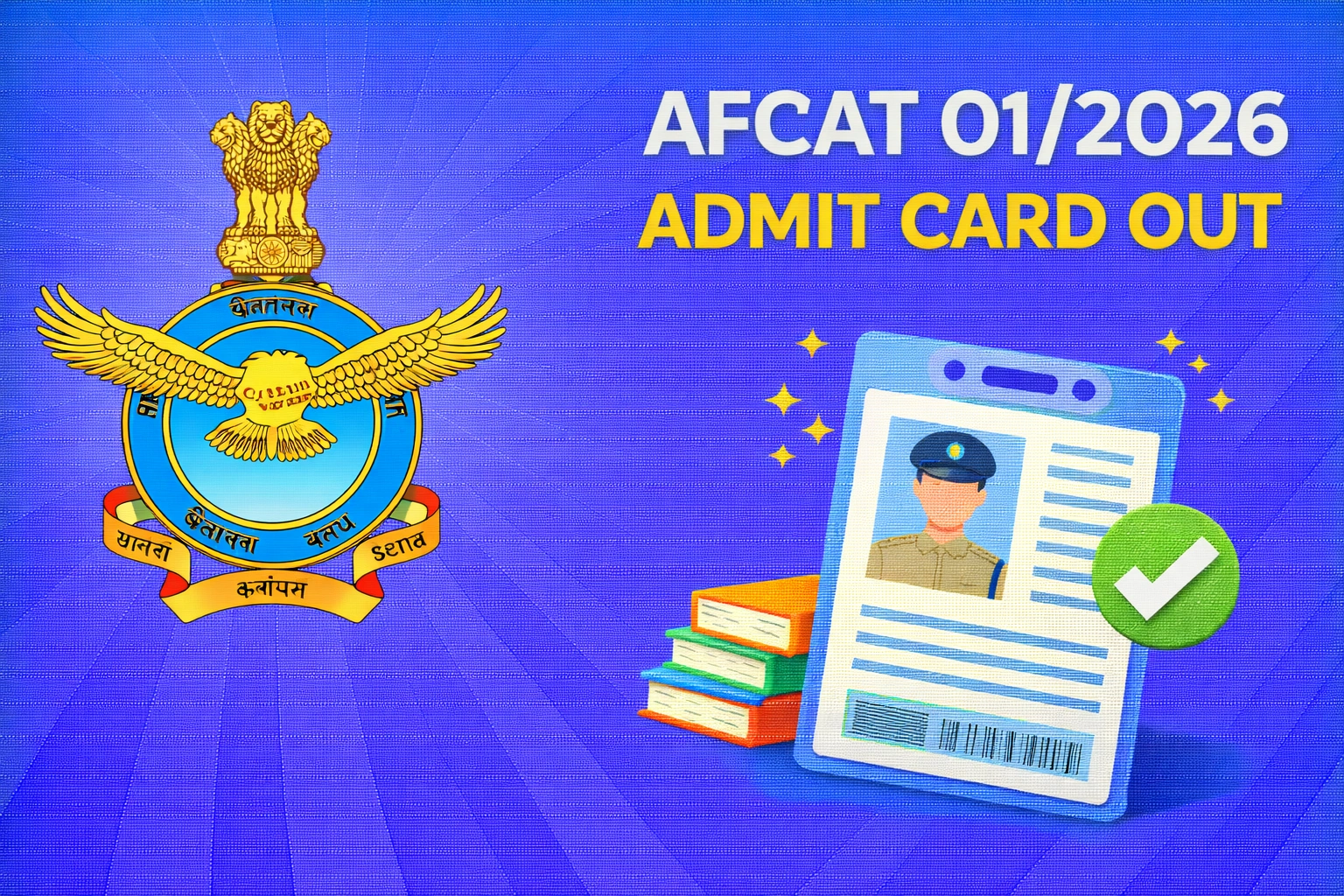 AFCAT Admit Card 2026