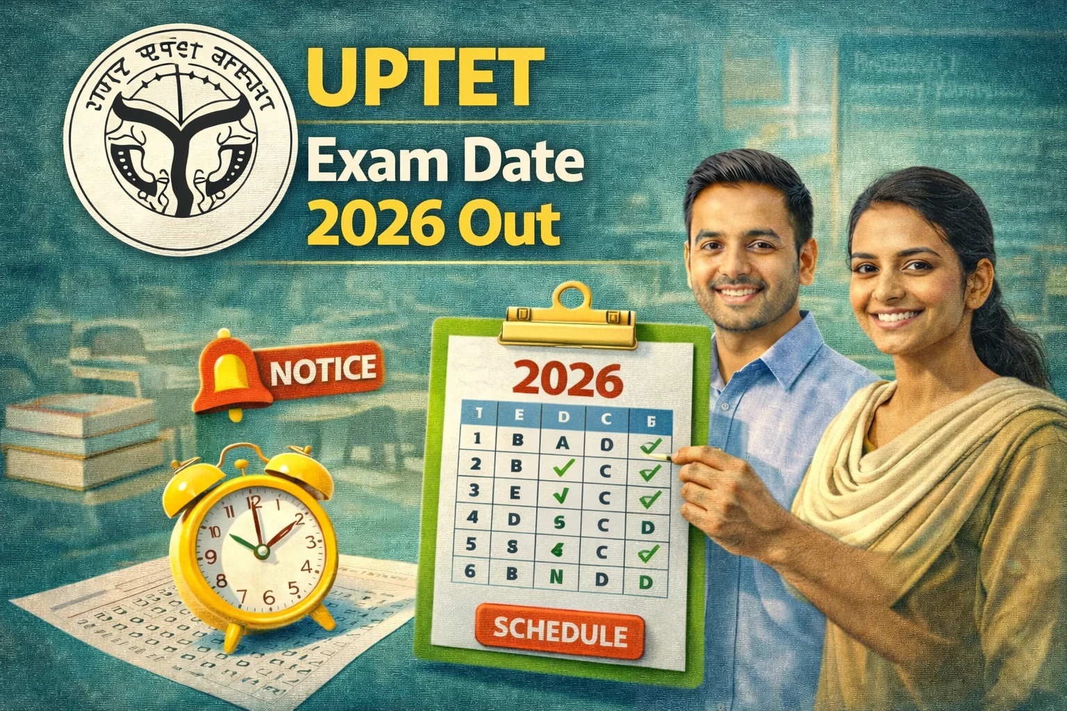 UPTET Exam Date 2026 Out